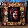 Skull Quilt Blanket Ver 88  Quilt